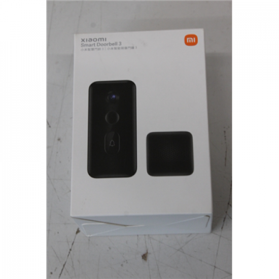 SALE OUT. Xiaomi Smart Doorbell 3 | Xiaomi Smart Doorbell 3 | Wi-Fi | USED, SCRATCHED