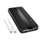 Natec Power Bank | Trevi Slim Q V2 | 10000 mAh | Black