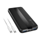 Natec Power Bank | Trevi Slim Q V2 | 10000 mAh | Black