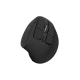 Natec | Vertical Mouse | Euphonie Pro | Wireless | Bluetooth, 2.4GHz | Black