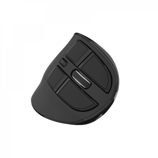 Natec | Vertical Mouse | Euphonie Pro | Wireless | Bluetooth, 2.4GHz | Black