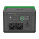 Schneider Electric Schneider OffGrid Portable Power Station 330, 230V, 332Wh Lithium-ion, LCD, 2 CEE 7/3 Schuko outlets, Sinewave, 3 USB-A, 1 USB-C, Wireless Charger | PPS330-GR