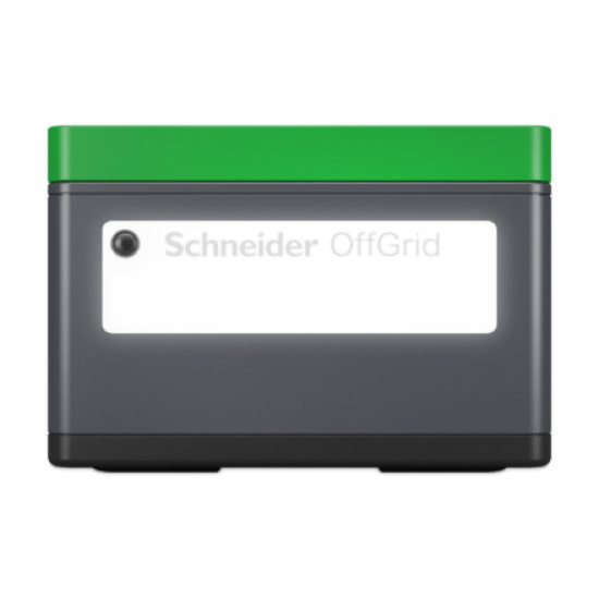 Schneider Electric Schneider OffGrid Portable Power Station 330, 230V, 332Wh Lithium-ion, LCD, 2 CEE 7/3 Schuko outlets, Sinewave, 3 USB-A, 1 USB-C, Wireless Charger | PPS330-GR