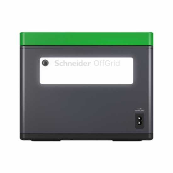 Schneider Electric OffGrid Portable Power Station 730, 738Wh Lithium-ion, LCD, 2 CEE 7/3 Schuko outlets, Sinewave, 3 USB-A, 2 USB-C, Wireless Charger | PPS730-GR