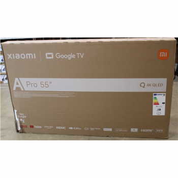 SALE OUT. Xiaomi QLED TV A Pro 2026 55'' | Xiaomi QLED TV A Pro 2026 | 55 | Smart TV | Google TV | 4K UHD | DAMAGED PACKAGING