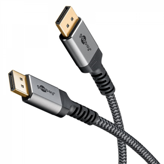Goobay DisplayPort Cable 2.0/2.1, 54 Gbit/s | 75679 | DisplayPort to  DisplayPort