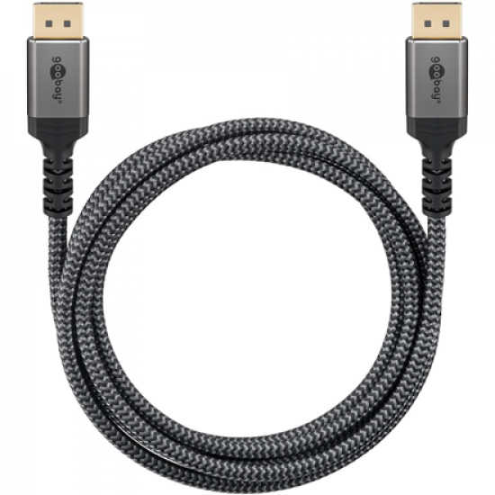 Goobay DisplayPort Cable 2.0/2.1, 80 Gbit/s | 75684 | DisplayPort to  DisplayPort