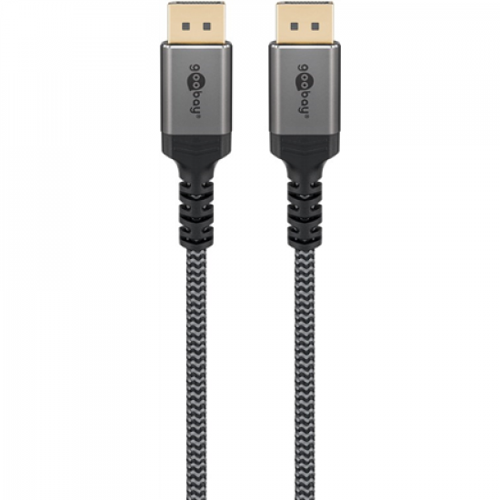Goobay DisplayPort Cable 2.0/2.1, 80 Gbit/s | 75686 | DisplayPort to  DisplayPort