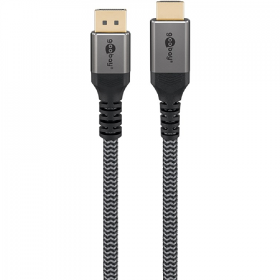 Goobay DisplayPort to HDMI Cable | 65268 | DisplayPort to HDMI
