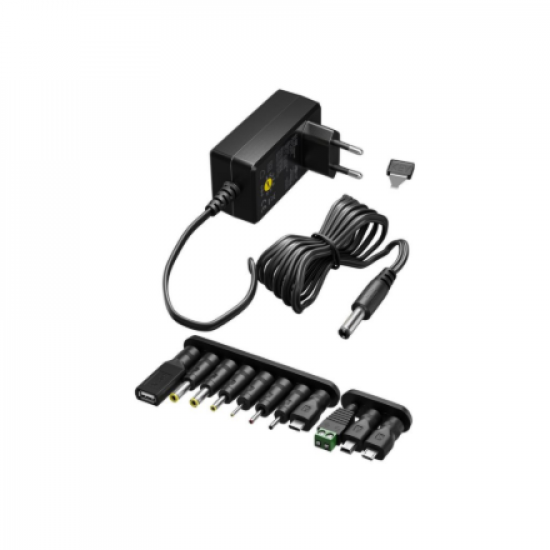 Goobay Universal Power Supply 5-15V, Max. 36W, 2.4A | 74436