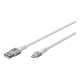Goobay Lightning USB-A Supersoft Textile Cable with Metal Plugs | 74511