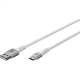 Goobay USB-C to USB-A Supersoft Textile Cable with Metal Plugs | 74531