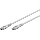 Goobay USB-C Supersoft Textile Cable with Metal Plugs | 70193