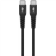 Goobay USB-C Supersoft Textile Cable with Metal Plugs | 73954