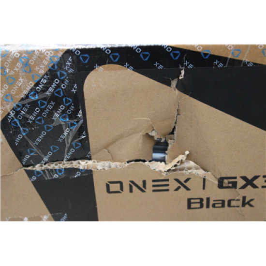 SALE OUT. Onex PVC; Nylon caster; Metal | Onex | Gaming chairs | GX330 Series | Black | DAMAGED PACKAGING
