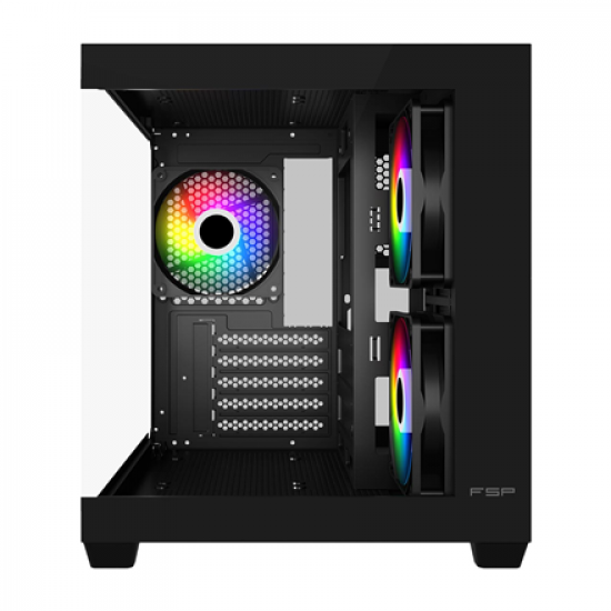FSP Case | S140-BA | Black | Mini-ITX, uATX(M-ATX) | Power supply included No