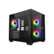 FSP Case | S140-BA | Black | Mini-ITX, uATX(M-ATX) | Power supply included No
