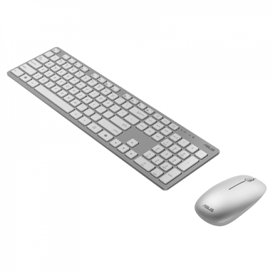 Asus W5000 | Keyboard and Mouse Set | Wireless | Russian | White