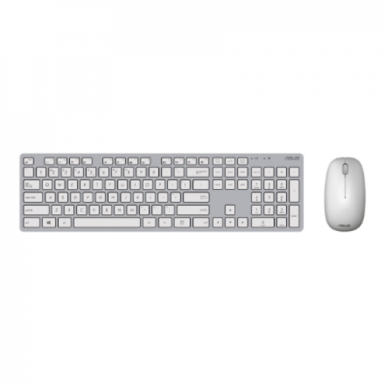 Asus W5000 | Keyboard and Mouse Set | Wireless | Russian | White