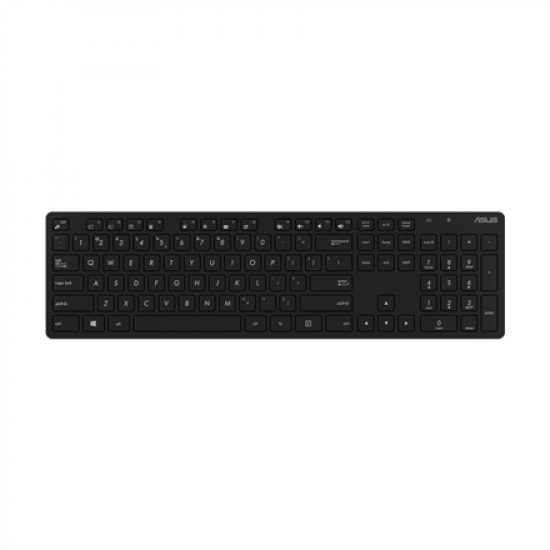 Asus W5000 | Keyboard and Mouse Set | Wireless | Russian | Black | RF 2.4GHz