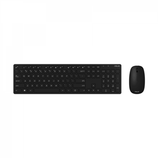 Asus W5000 | Keyboard and Mouse Set | Wireless | Russian | Black | RF 2.4GHz