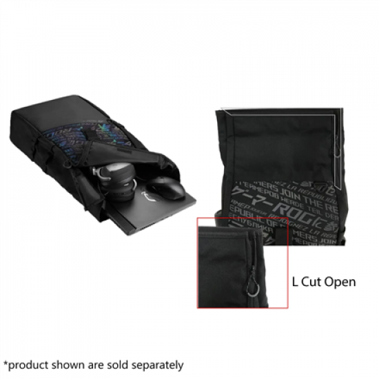 Asus BP4701 ROG BACKPACK/15_17 | Asus BP4701 | Notebook carrying backpack | Fits up to size 17 