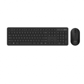 Asus CW100 | Keyboard and Mouse Set | Wireless | Russian | Black | RF 2.4GHz