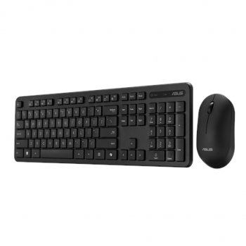 Asus CW100 | Keyboard and Mouse Set | Wireless | Estonian | Black | RF 2.4GHz