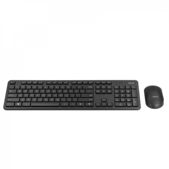 Asus CW100 | Keyboard and Mouse Set | Wireless | Estonian | Black | RF 2.4GHz