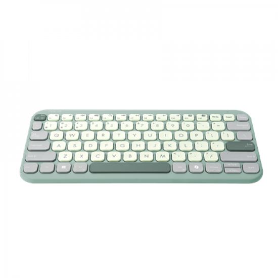 Asus Marshmallow KW100 | Keyboard | Wireless | US International | Green Tea Latte | Bluetooth