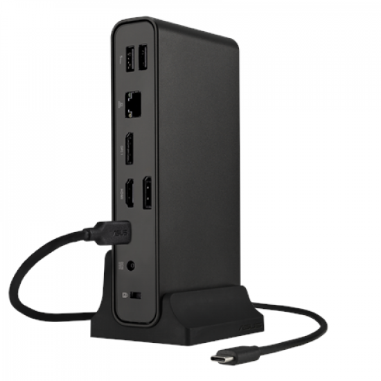 Asus Triple Display USB-C Dock Duo DC301 Duo | 90XB0A5N-BDS010 | Ethernet LAN (RJ-45) ports 1 | DisplayPorts quantity 2 | HDMI ports quantity 1