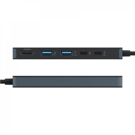 Hyper HyperDrive Flex 5 Port USB-C Hub | HD4101BKGL | HDMI ports quantity 1