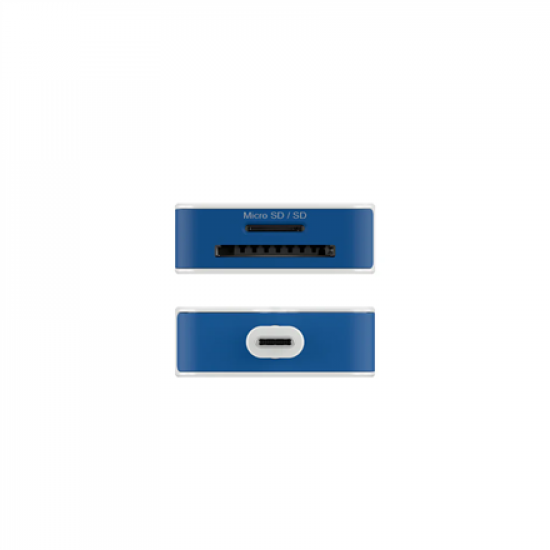 Hyper HyperDrive Flex 9 Port Dual 4K HDMI Dock, White/Blue | HD4103BUGL | HDMI ports quantity 2