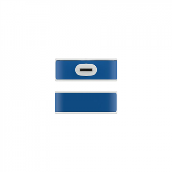 Hyper HyperDrive Flex 4 Port USB-C Combo Hub, White/Blue | HD5200BUGL