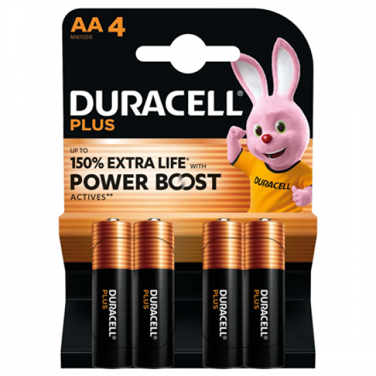 Duracell Plus Boost MN1500 BL4 | AA | 4 pc(s)