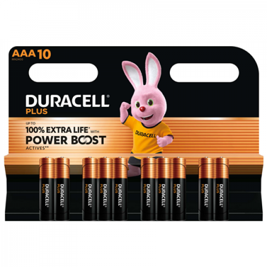 Duracell Plus Boost MN2400, BL10 | AAA