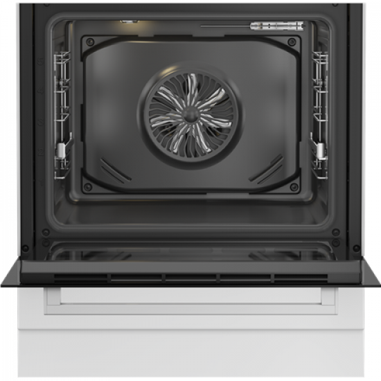 BEKO Cooker | FBM62330GWDTN | Hob type Gas | Oven type Electric | White | Width 60 cm | Grilling | LED | Depth 60 cm | 72 L