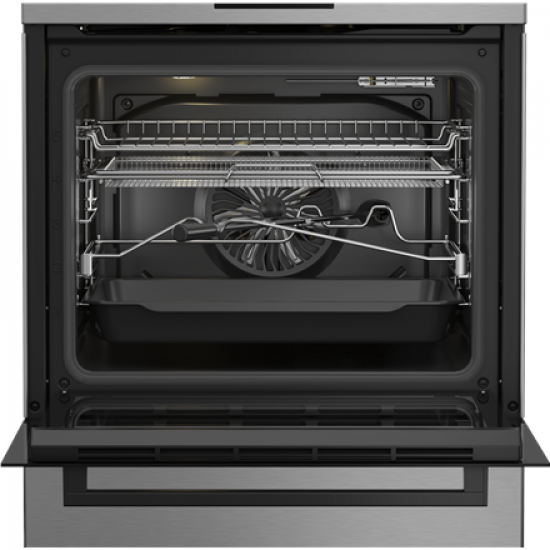 BEKO Cooker | FBMA61330GXDT | Hob type Gas | Oven type Electric | Stainless Steel | Width 60 cm | Grilling | LED | Depth 60 cm | 72 L