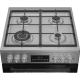 BEKO Cooker | FBMA61330GXDT | Hob type Gas | Oven type Electric | Stainless Steel | Width 60 cm | Grilling | LED | Depth 60 cm | 72 L
