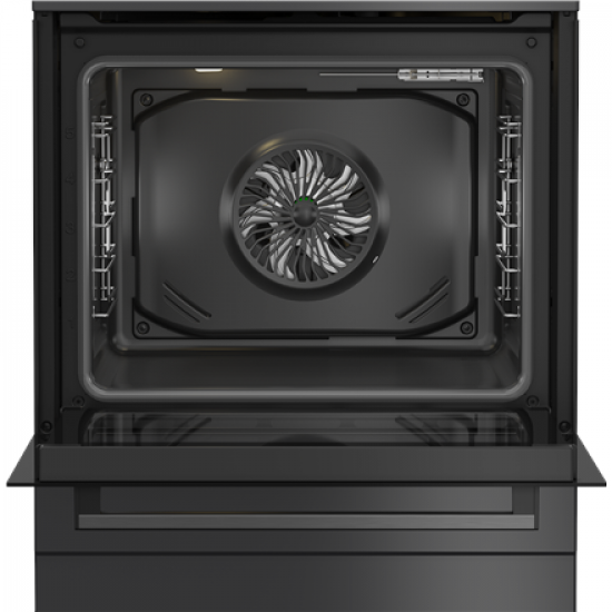 BEKO Cooker | FBM62330GADSN | Hob type Gas | Oven type Electric | Grey | Width 60 cm | Grilling | LED | Depth 60 cm | 72 L