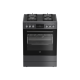 BEKO Cooker | FBM62330GADSN | Hob type Gas | Oven type Electric | Grey | Width 60 cm | Grilling | LED | Depth 60 cm | 72 L