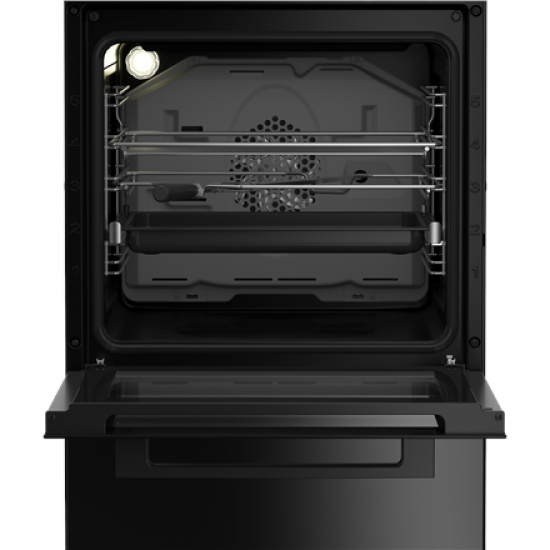 BEKO Cooker | FSM59305BDT | Hob type Induction | Oven type Electric | Black | Width 50 cm | Grilling | Depth 60 cm | 60 L