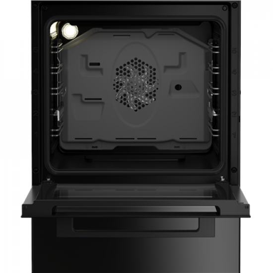 BEKO Cooker | FSM59305BDT | Hob type Induction | Oven type Electric | Black | Width 50 cm | Grilling | Depth 60 cm | 60 L
