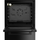 BEKO Cooker | FSM59305BDT | Hob type Induction | Oven type Electric | Black | Width 50 cm | Grilling | Depth 60 cm | 60 L