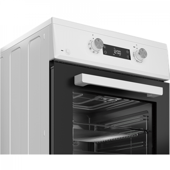 BEKO Cooker | FSM59305WDT | Hob type Induction | Oven type Electric | White | Width 50 cm | Grilling | Depth 60 cm | 60 L