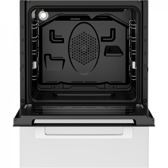 BEKO Cooker | FSM59305WDT | Hob type Induction | Oven type Electric | White | Width 50 cm | Grilling | Depth 60 cm | 60 L