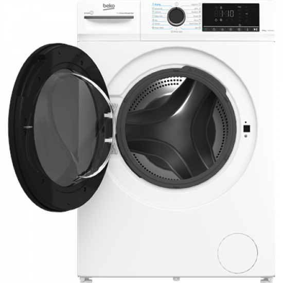 BEKO Washing Machine with Dryer | BMM5DFO5741W | Energy efficiency class A/D | Front loading | Washing capacity 7 kg | 1400 RPM | Depth 52 cm | Width 60 cm | LED | Drying system | Drying capacity 5 kg | Steam function | White
