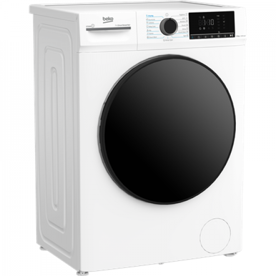 BEKO Washing Machine with Dryer | BMM5DFO5741W | Energy efficiency class A/D | Front loading | Washing capacity 7 kg | 1400 RPM | Depth 52 cm | Width 60 cm | LED | Drying system | Drying capacity 5 kg | Steam function | White
