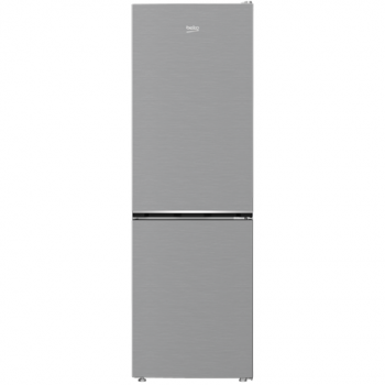 BEKO Refrigerator | B1RCNA364XB | Energy efficiency class E | Free standing | Combi | Height 186.5 cm | No Frost system | Fridge net capacity 210 L | Freezer net capacity 106 L | 37 dB | Grey