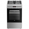 BEKO Cooker | FSM52321DXDT | Hob type Gas | Oven type Electric | Stainless Steel | Width 50 cm | Grilling | Depth 60 cm | 60 L